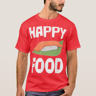 Camiseta Feliz sushi Tokio Maki Japón Asia Tofu Rice Soy Gr