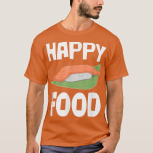 Camiseta Feliz sushi Tokio Maki Japón Asia Tofu Rice Soy Gr