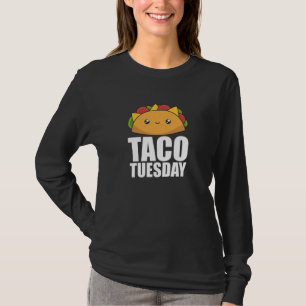 Camiseta Feliz Taco Martes - Comida Mexicana