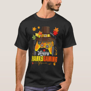 Camiseta Feliz Thanksgame Cute Video Game Controller