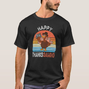 Camiseta Feliz Thanksgame Cute Video Game Controller