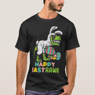 Camiseta Feliz Trex Pascua de Resurrección Conejo de Pascua