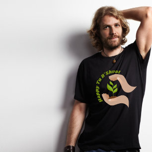 Camiseta Feliz Tu B'shvat / Plantación Verde Bishvat