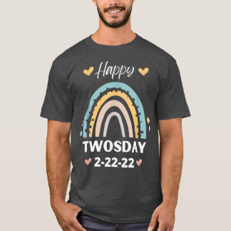 Camiseta Feliz TwosDay 22222