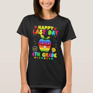 Camiseta Feliz Último Día De 6º Grado Pop It Fidget Toy