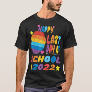 Camiseta Feliz último día de clases 2022 Pop It Fidget Toy