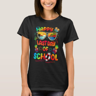 Camiseta Feliz último día de clases de fin de año Stu