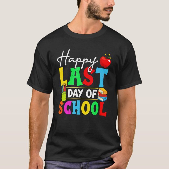 Camiseta Feliz Último Día De Colegio Hola Escultor De Veran (Anverso)