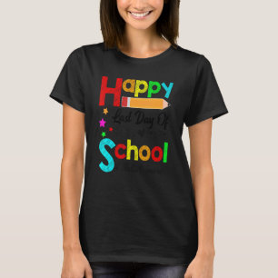 Camiseta Feliz Último Día De Colegio Hola Escultor De Veran