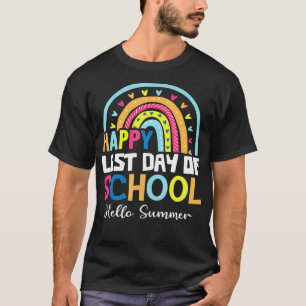 Camiseta Feliz Último Día De Colegio Hola Escultor De Veran