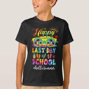 Camiseta Feliz Último Día De Colegio Hola Escultor De Veran