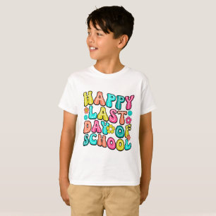 Camiseta Feliz Último Día de Escuela