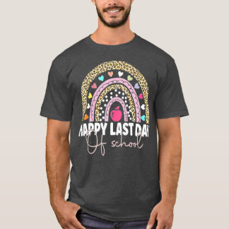 Camiseta Feliz último día de graduación escolar de docentes