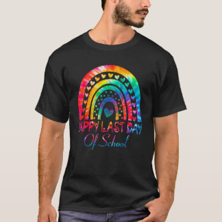 Camiseta Feliz Último Día De Graduación Escolar De Estudian