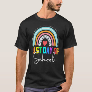 Camiseta Feliz Último Día De Graduación Escolar De Estudian