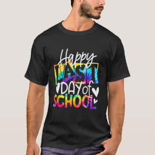 Camiseta Feliz Último Día De Graduación Escolar De Estudian
