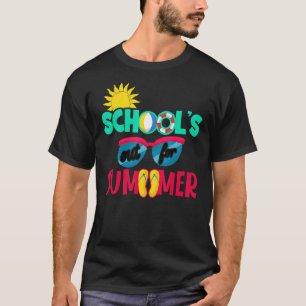Camiseta Feliz Último Día De La Escuela Fuera Para El Vac D