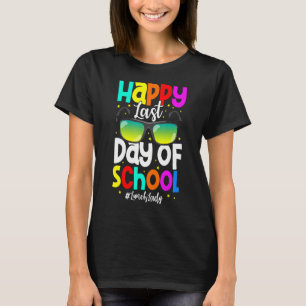 Camiseta Feliz Último Día De La Escuela Lunchlady Cafetería