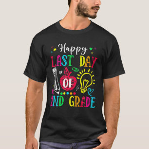 Camiseta Feliz Último Día De Maestría De 2º Grado Stu