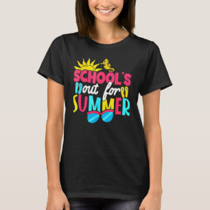Camiseta Feliz Último Día De Vacaciones De Verano De Gafas