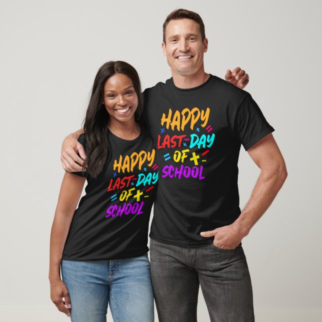 Camiseta Feliz Último Día Del Colegio (Unisexo)
