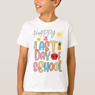 Camiseta Feliz Último Día Del Colegio