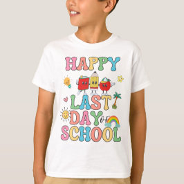 Camiseta Feliz Último Día Del Colegio