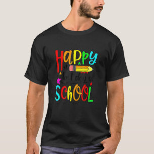 Camiseta Feliz Último Día Del Colegio Hola Maestro De Veran