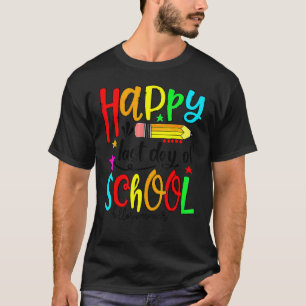 Camiseta Feliz Último Día Del Colegio Hola Maestro De Veran