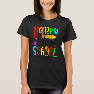Camiseta Feliz Último Día Del Colegio Hola Maestro De Veran