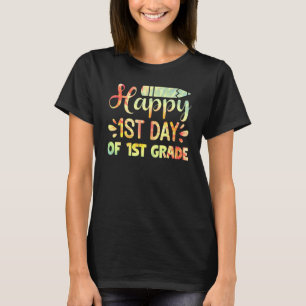 Camiseta Feliz Último Día Del Profesor De Primer Grado Stu