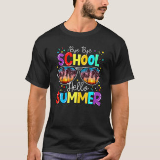 Camiseta Feliz Último Día Del Segundo Grado De Verano Del P