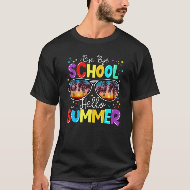 Camiseta Feliz Último Día Del Segundo Grado De Verano Del P (Anverso)