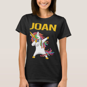 Camiseta Feliz Unicornio - Nombre Joan