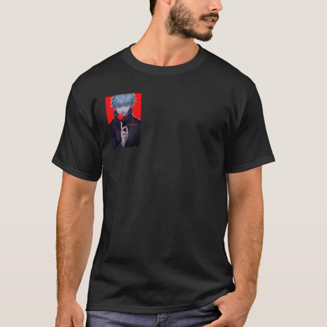 CAMISETA FELIZ VALENTINE_S GOJO (Anverso)