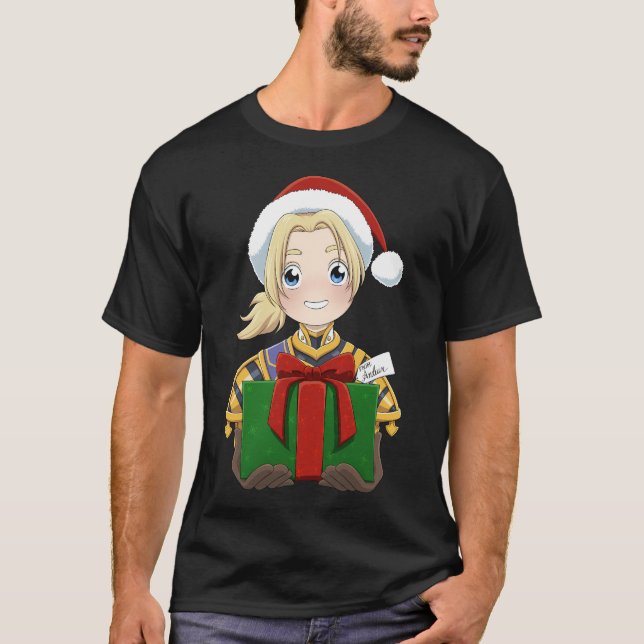Camiseta Feliz Velo De Invierno De Anduin (Anverso)
