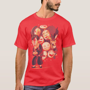 Camiseta Feliz vendedor fantasmal