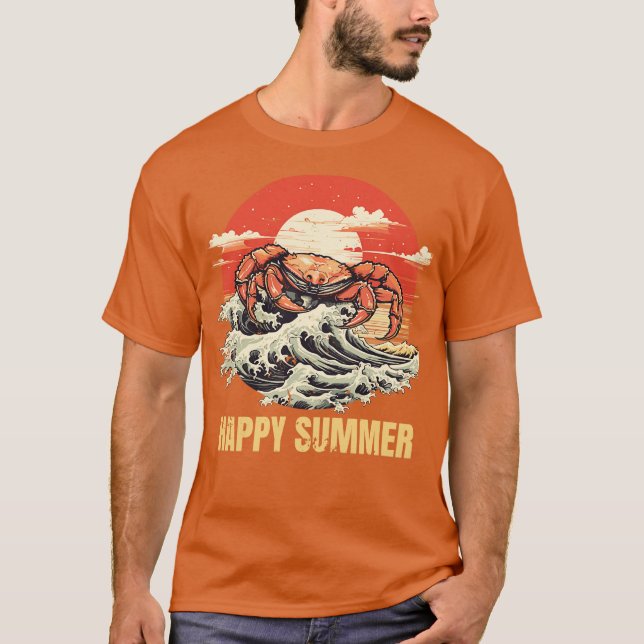 Camiseta Feliz verano (Anverso)