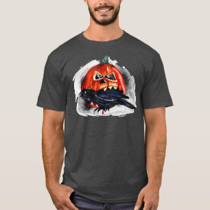 Camiseta Feliz viaje de comida de calabaza de Halloween