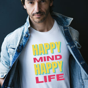 Camiseta Feliz Vida