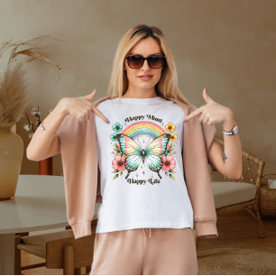 Camiseta Feliz vida feliz