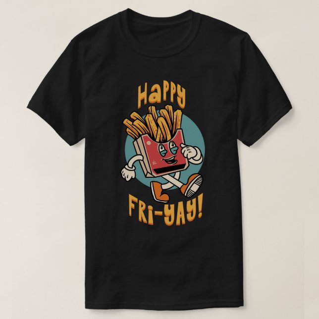 Camiseta Feliz viernes (Diseño del anverso)