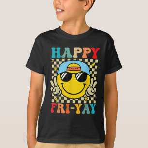 Camiseta Feliz viernes, divertida fiesta para estudiante de