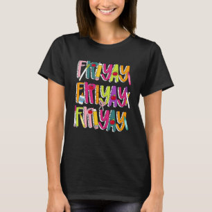 Camiseta Feliz Viernes Fri-Yay Amantes De Viernes Vida De M