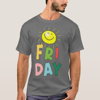 Camiseta Feliz Viernes Sunny Brillante