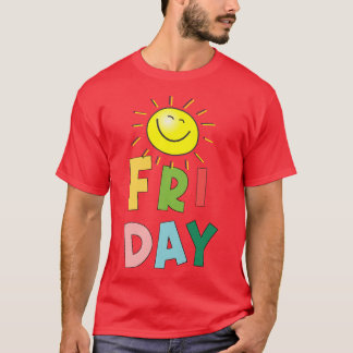 Camiseta Feliz Viernes Sunny Brillante