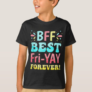 Camiseta Feliz viernes Vier Yay Profesor Escuela Meme Tanqu