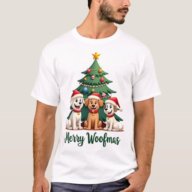 Camiseta Feliz Woofmas (2) (Anverso)