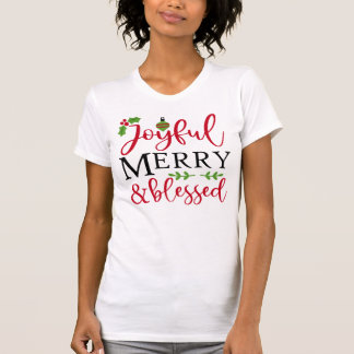 Camiseta Feliz y bendición