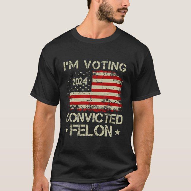 Camiseta Felon22 condenado en 2024 (Anverso)